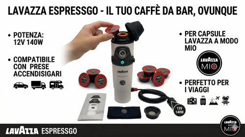 Lavazza EspressGo - caratteristiche tecniche