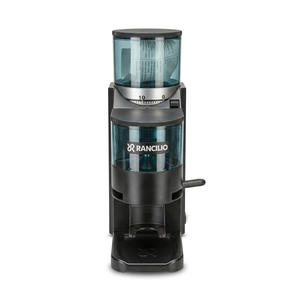 Rancilio Rocky su sfondo bianco in formato quadrato