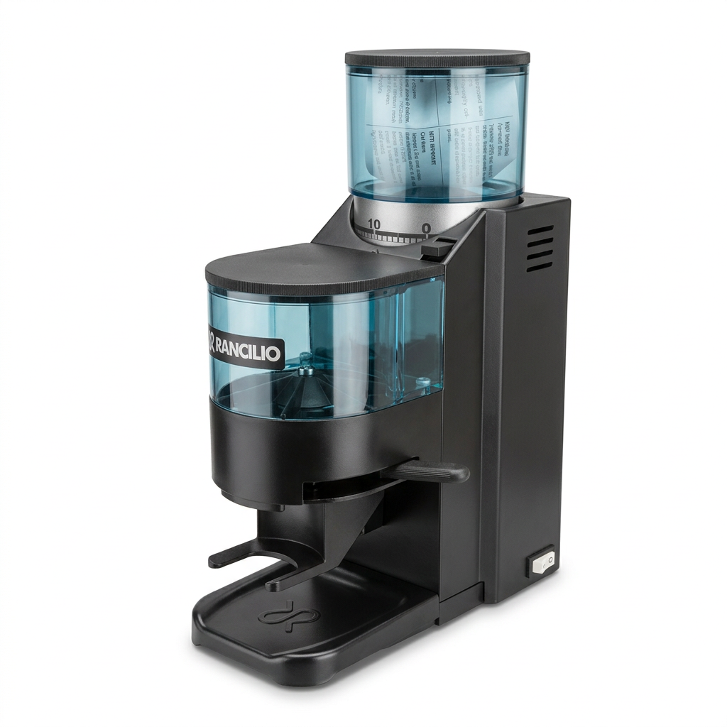 Rancilio Rocky, vista anteriore di tre quarti