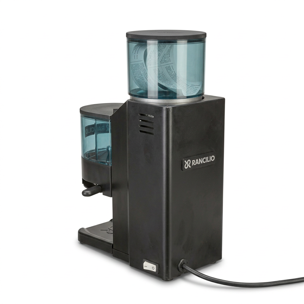 Seconda foto del Rancilio Rocky uniformata per il catalogo